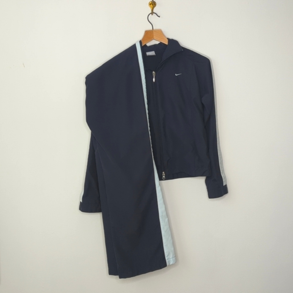 Vintage Blue Nike Track Suit